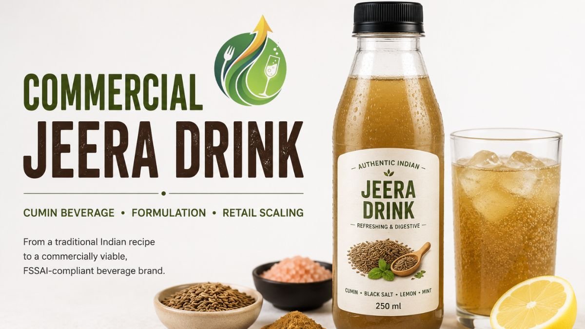 How to Launch a Commercial Jeera Drink Brand in India: Formulation & Scaling