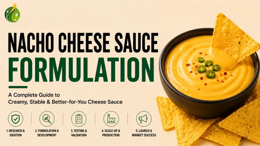 Nacho Cheese Sauce Formulation: The Food Science Behind a Perfect, Shelf-Stable Dip