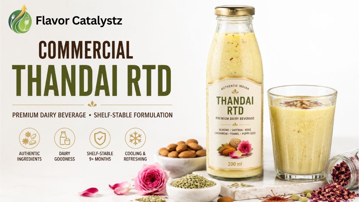 How to Commercialise Thandai as an RTD Product: Shelf Life & Formulation Guide