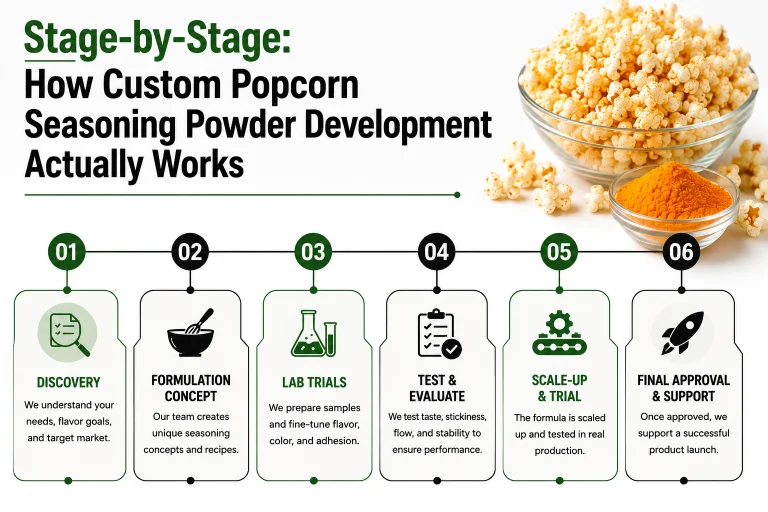 Custom Popcorn Seasoning Powder Development
