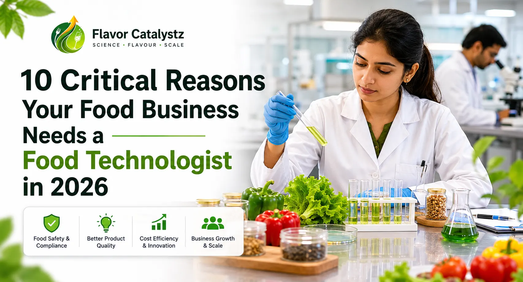 10 Critical Reasons Your Food Business Needs a Food Technologist in 2026
