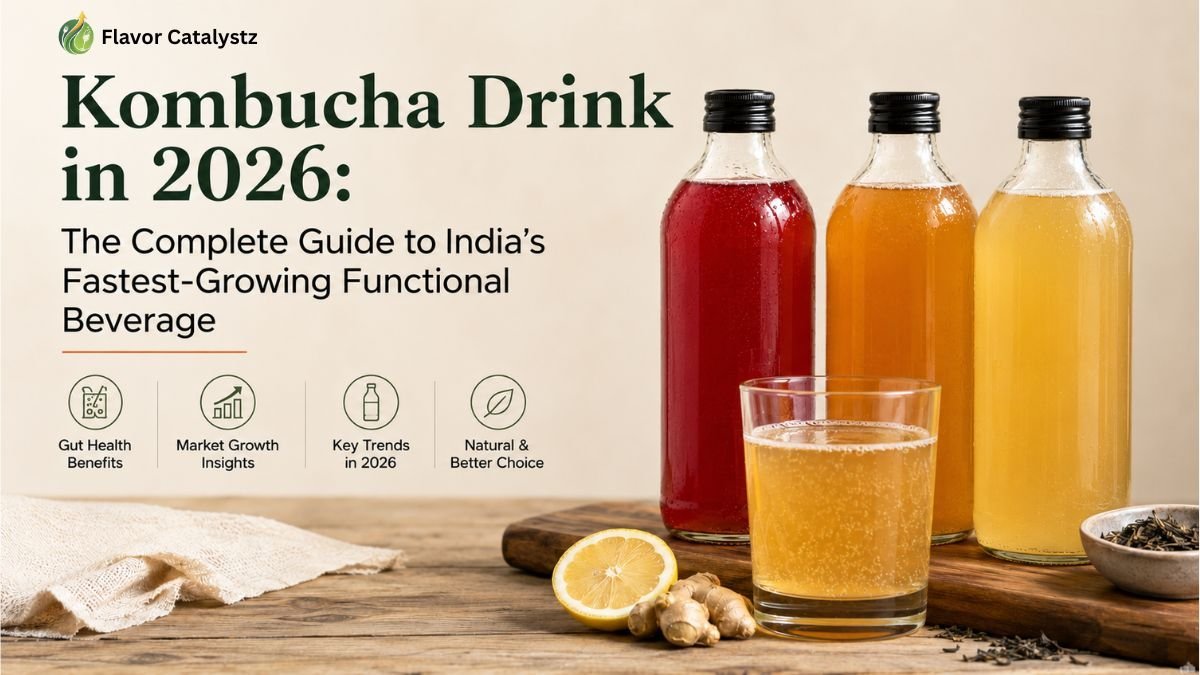 Kombucha Drink in 2026: The Complete Guide to India's Fastest-Growing Functional Beverage (Plus the Real Science of Formulating One)