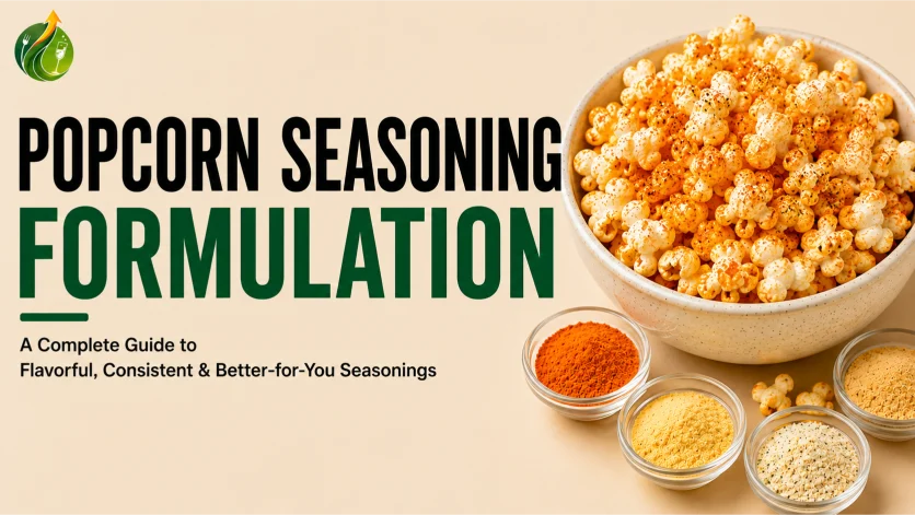 Popcorn Seasoning Formulation: The Complete Food Science Guide to a Commercial-Grade Recipe