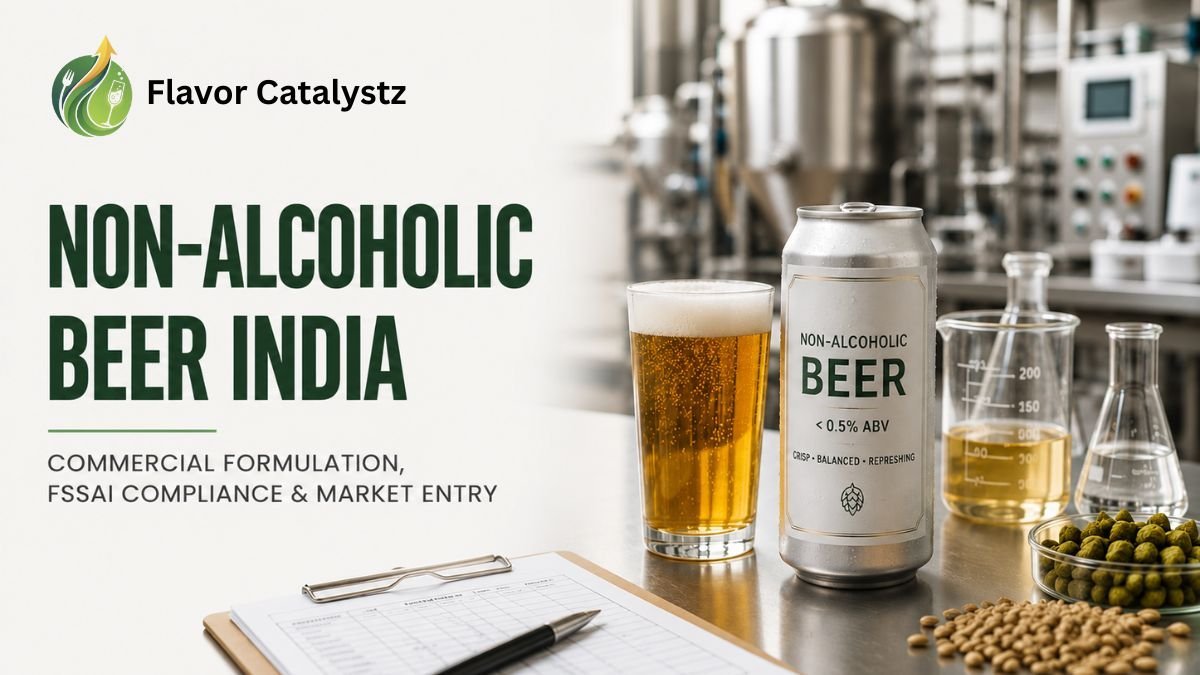 Non-Alcoholic Beer India: Commercial Formulation, FSSAI Compliance & Market Entry
