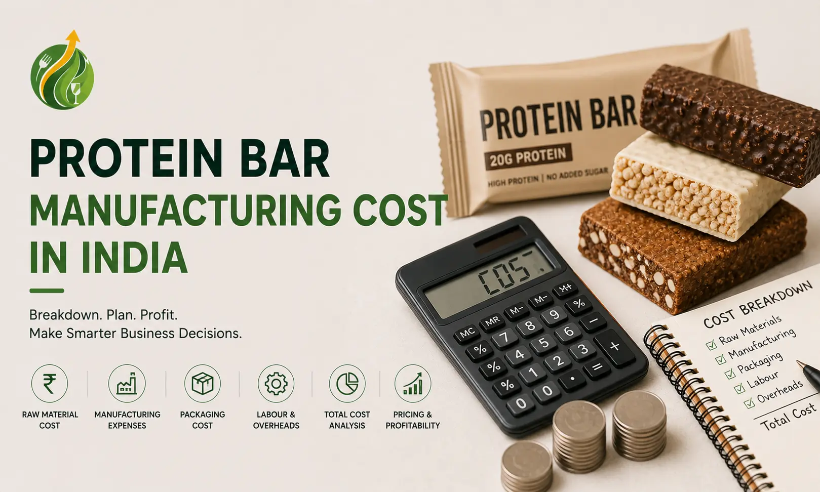 Protein Bar Manufacturing Cost in India