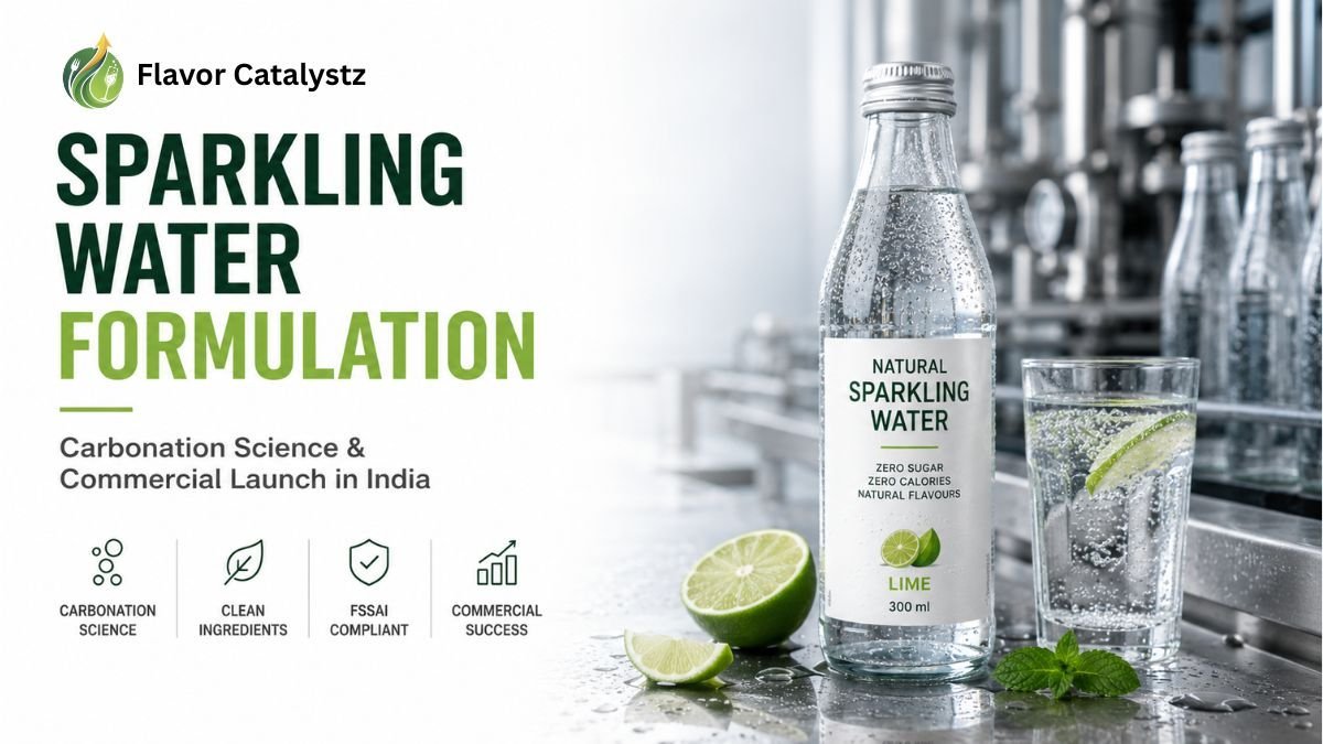 Sparkling Water Brand India: Formulation, Carbonation Science & Commercial Launch