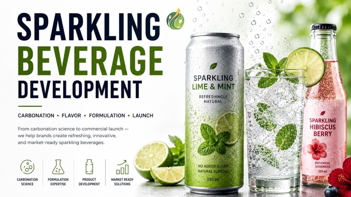 Sparkling Beverage Development: From Carbonation Science to Commercial Launch