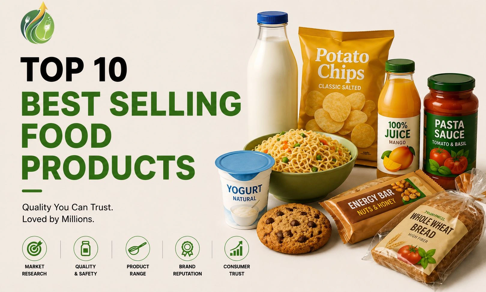 Top 10 Best Selling Food Products in India 2026
