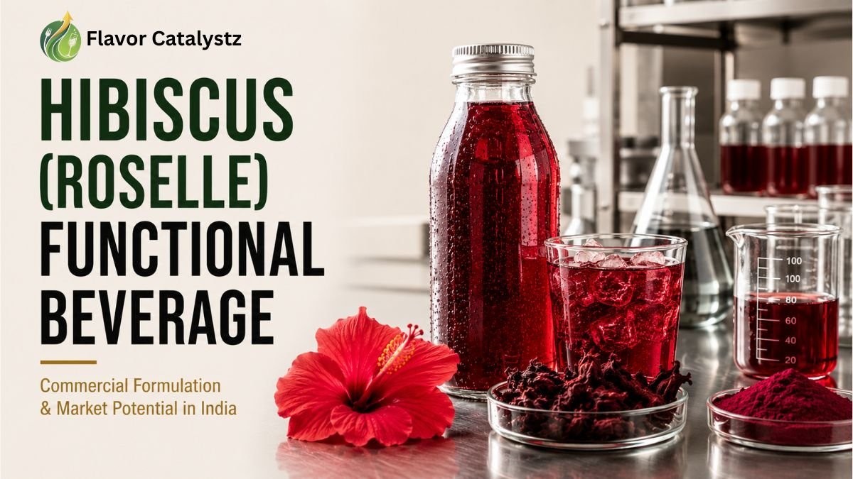 Hibiscus (Roselle) Functional Beverage: Commercial Formulation & Market Potential in India