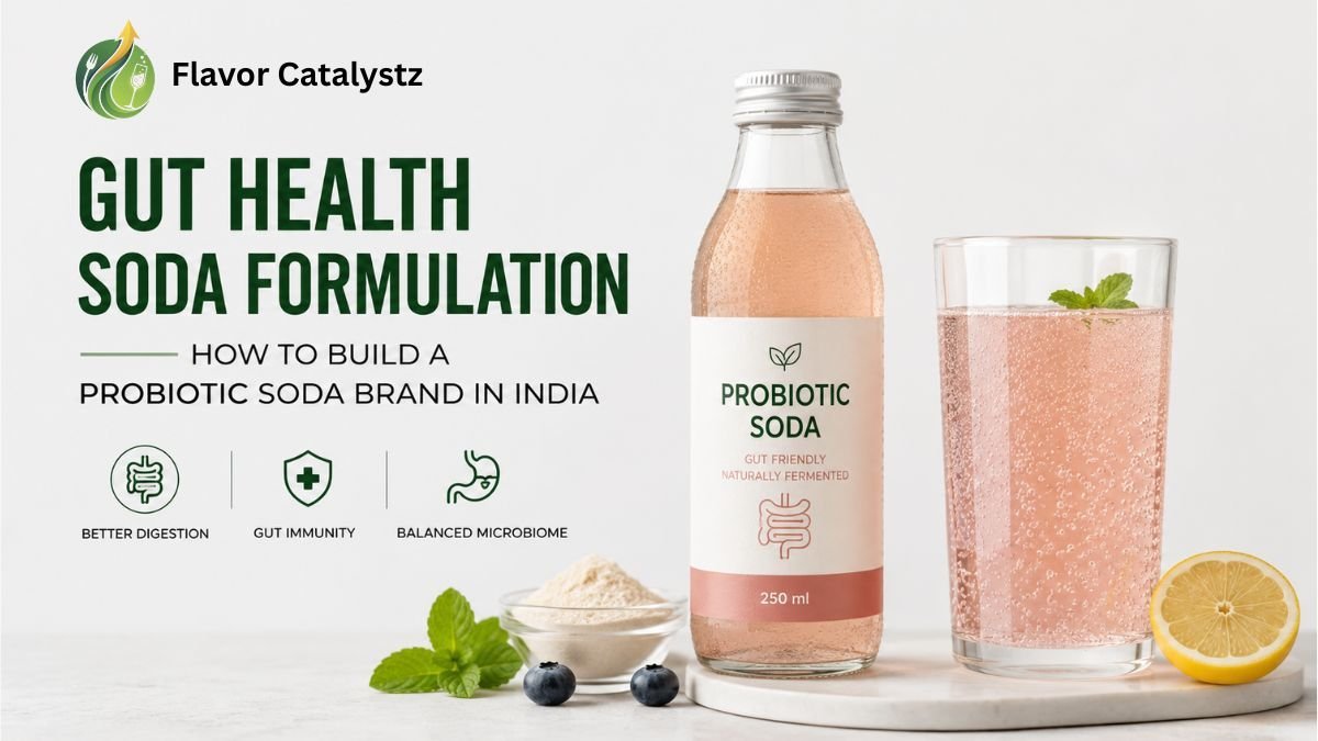 Gut Health Soda Formulation: How to Build a Probiotic Soda Brand in India