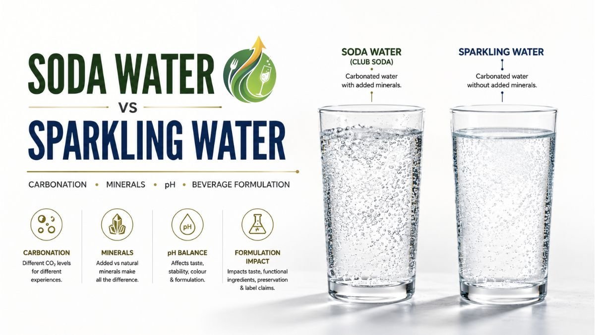Soda Water vs Sparkling Water: The Complete Difference Guide With Commercial Formulation Insight