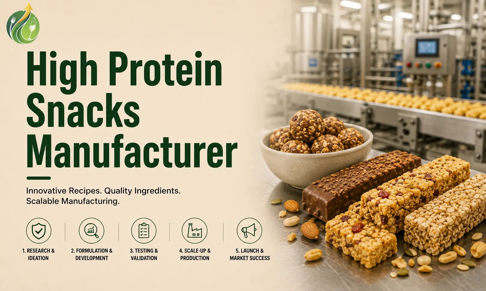 High Protein Snacks Manufacturer in India 2026: Real Manufacturing Challenges