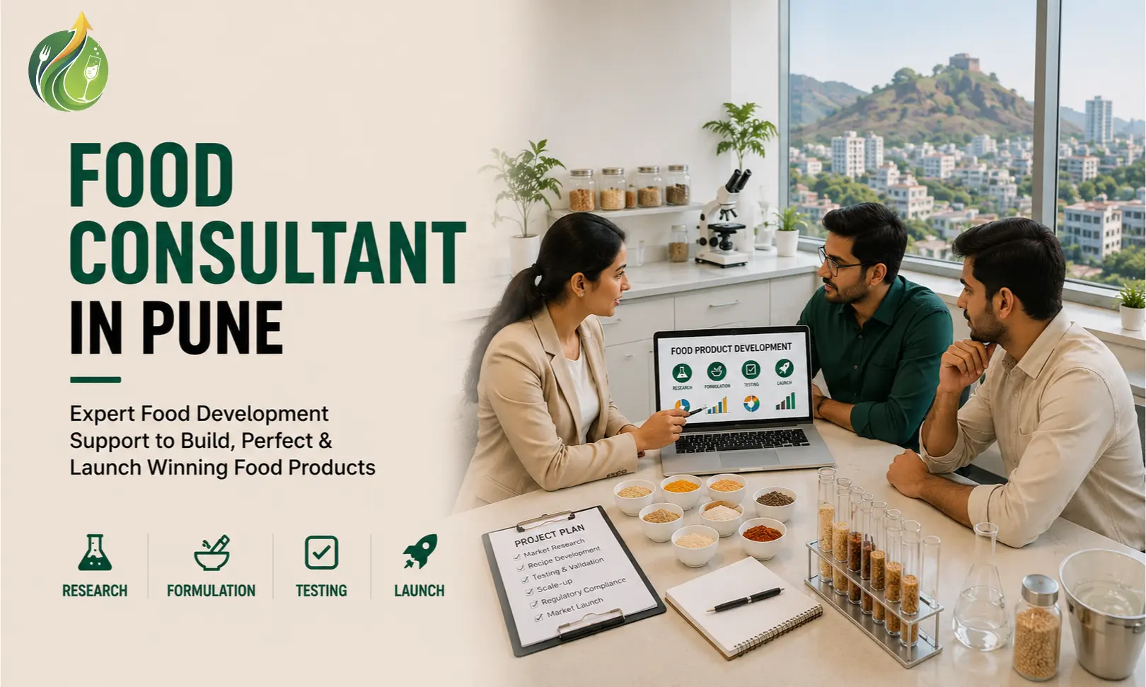Food Consultant in Pune: Guiding a Product Through Every Stage to Production