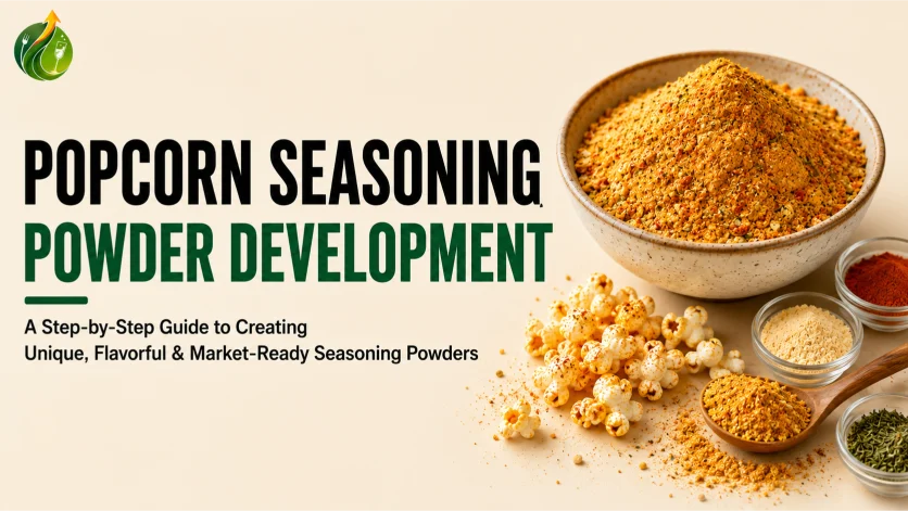 Custom Popcorn Seasoning Powder Development: A Step-by-Step Roadmap for Snack Brands