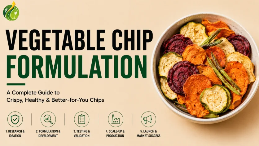 Vegetable Chip Formulation: A Complete Guide to Ingredients, Process, and Shelf-Stable Quality