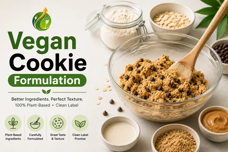 Vegan Cookie Formulation: A Complete Guide to Ingredients, Process, and Commercial Success