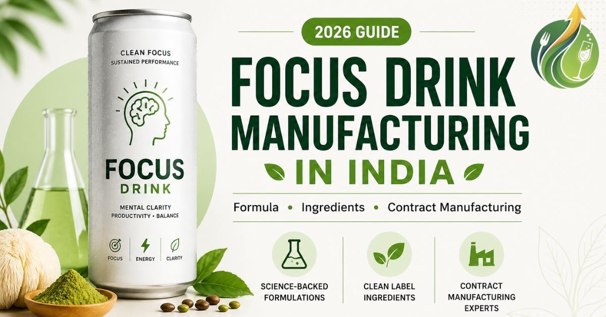 Focus Drink Contract Manufacturing in India: The Only Guide You Need to Launch in 2026