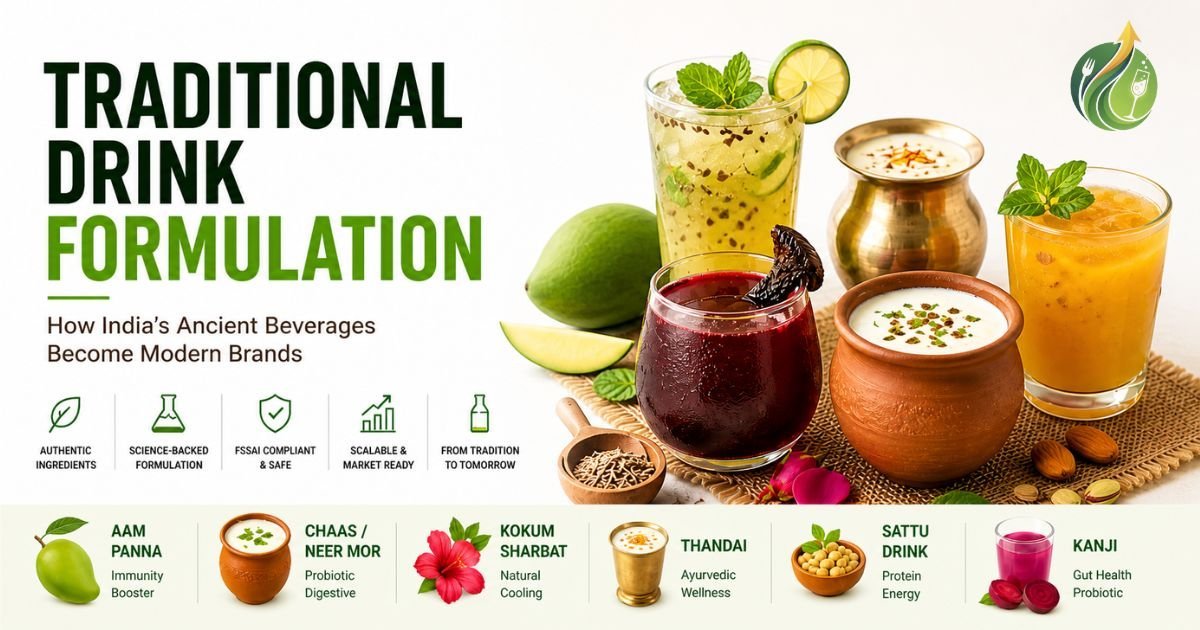 Traditional Drink Formulation: How India's Ancient Beverages Become Modern Brands